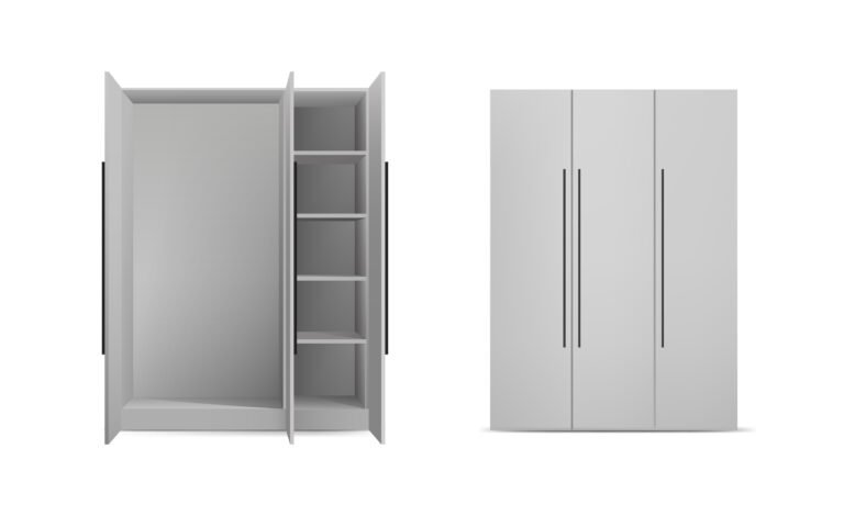 steel cupboard