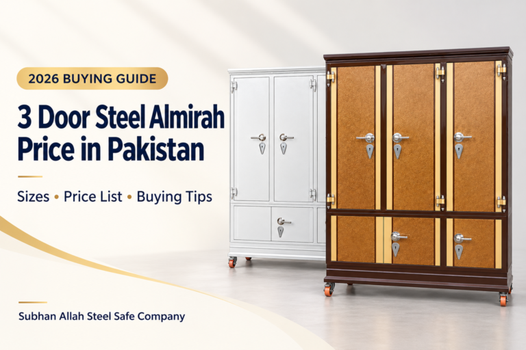 Three-Door Steel Almirah Price Guide